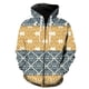 thumbnail image 1 of Sudadera con capucha y cremallera con estampado abstracto para hombre, estilo hip hop, informal, de gran tamaño, con estampado 3D, manga larga, divertida, para adolescentes, gran oferta 2024, 1 of 6