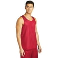 thumbnail image 4 of Classic Men Mesh Reversible Tank Color True Red Size X-Large, 4 of 8