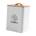 thumbnail image 2 of veasfak Cookie Jar Baking Storage Box Food Storage Container for Flour Coffee Pantry White, 2 of 9