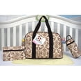 thumbnail image 2 of SoHo 1234 Jungle Friends Baby Crib Nursery Bedding Set 13 pcs included Diaper Bag with Changing Pad & Bottle Case, 2 of 6