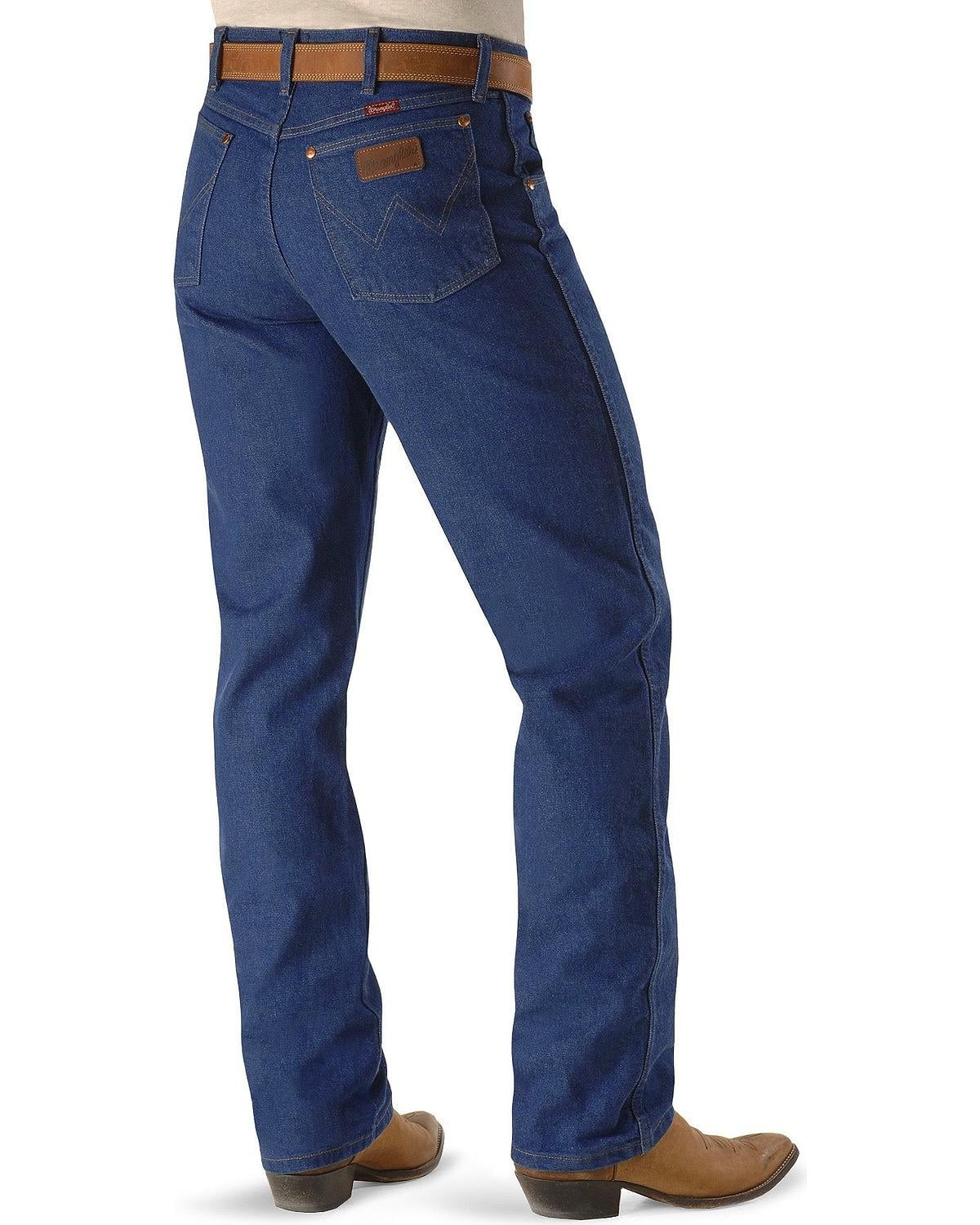 Wrangler - Wrangler Men's Cowboy Cut Relaxed Fit Jean - Walmart.com ...