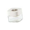 thumbnail image 3 of Tarro de cristal hermético para almacenar alimentos, a prueba de polvo, con tapa, apilable, para té Blanco 500ml, 3 of 9