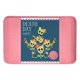 thumbnail image 1 of Felpudo de Halloween, alfombra suave, decoración de Halloween, alfombra absorbente Cabeza de calavera rosa, 1 of 7