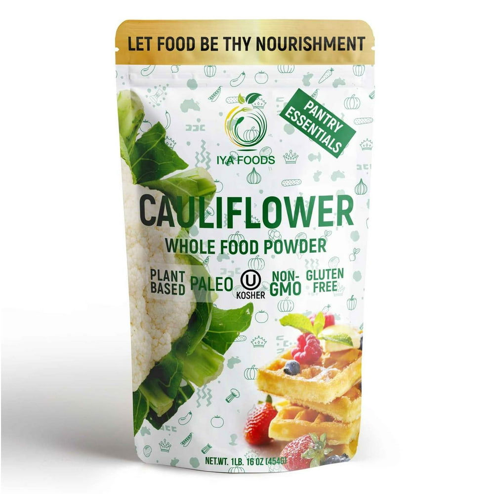 Cauliflower Whole Food Powder 1 lb. Pack