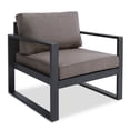 thumbnail image 4 of Baltic Casual Chair Set in Black by Real Flame, 4 of 4