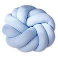 thumbnail image 4 of Nudo Decorativo Almohada Sofá Cama Cojín Respaldo Respaldo para Lectura 30x8cm Cielo azul, 4 of 9