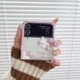 thumbnail image 4 of 2024 For Samsung Galaxy Z Flip 5 4 5G 3 Z Fold 5 4 5G 3 Sanrio Hello Kitty Protection Full Cover Hard PC Shockproof Transparent Case LXY, 4 of 7