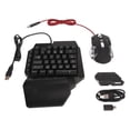 thumbnail image 1 of Keyboard Mouse Converter Set Programmable Gaming Keyboard Mouse Adapter Combo for PS3 for PS4 for Xbox 360 for Switch, 1 of 5