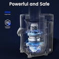 thumbnail image 2 of Toytexx Centrifugal Juicer Machine, 2-Speed Fruit and Vegetable Juicer with 304 Stainless Steel Filter, Compact Countertop Juice Maker for Home Kitchen, 2 of 9
