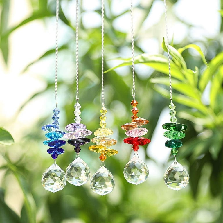 Handmade Chakra Suncatcher Window Hanging Crystal Drop Prism Ornaments –  hdcrystals