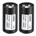 thumbnail image 1 of Uxcell Motor Start Capacitor 124-149uF/Mfd 125V 50/60Hz CD60 Run Capacitor 2 Pack, 1 of 5