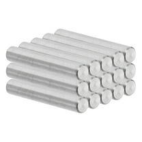Uxcell 6mm x 40mm Dowel Pin Stainless Steel, 15 Pcs 304 Stainless Steel Pegs for Shelves Furniture Fixing, Silver
