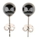 thumbnail image 2 of Pendientes de Plata Jinwen Aretes de Perlas de Agua Dulce 6 Mm, 2 of 5