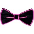 thumbnail image 2 of (Rosa) Pajarita navideña luminosa, elegante, que se ilumina para Halloween, disfraces, fiestas, festivales, cosplay, 2 of 5