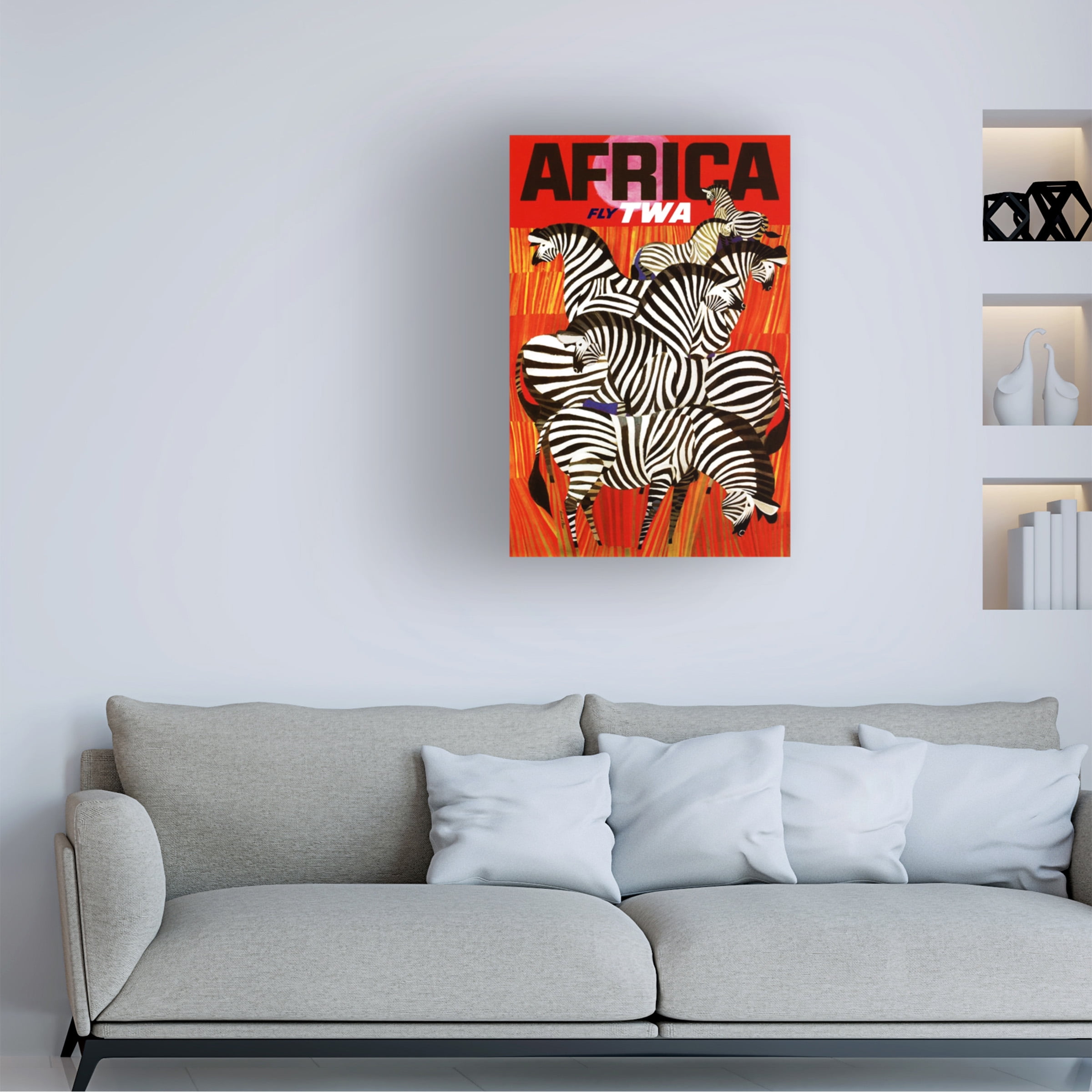 Trademark Fine Art 'Travel 6' Canvas Art by Vintage Lavoie
