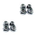 thumbnail image 1 of maskred 4pcs Alliage d'Aluminium Nylon Roue Écrou de Blocage pour 1/10 Axial SCX10 Crawler Robuste et Durable Alliage d'Aluminium Nylon Roue Titane 2Set, 1 of 6