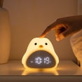 thumbnail image 4 of Reloj despertador para niños, lindo reloj con pájaro, reloj despertador para niños, lámpara de noche creativa, función de repetición, luz, 4 of 9
