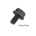 thumbnail image 4 of M6x10mm Hex Serrated Flange Bolts 10.9 Grade Carbon Steel Screws 40 Pack, 4 of 5