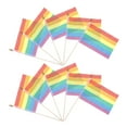 thumbnail image 3 of MRLESS 10-Pack Handheld Flags on Sticks, Polyester Flags for Parades, Events, Parties, and Celebrations, 3 of 8