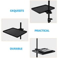 thumbnail image 3 of KAKOWELY Sound Card Tray Sound Card Tray Microphone Rack Stand Plastic Sound Card Holder Live Broadcast Microphone Stand Tray10.63"X8.07"X0.79", 3 of 4