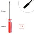 thumbnail image 4 of T6/T7 T8/T9 Security Tamper Proof Screwdriver Torx Precision Screwdriver Bit Magnetic Batch For Xbox Ps3 Wireless Controller T8 Fangkenuo, 4 of 6