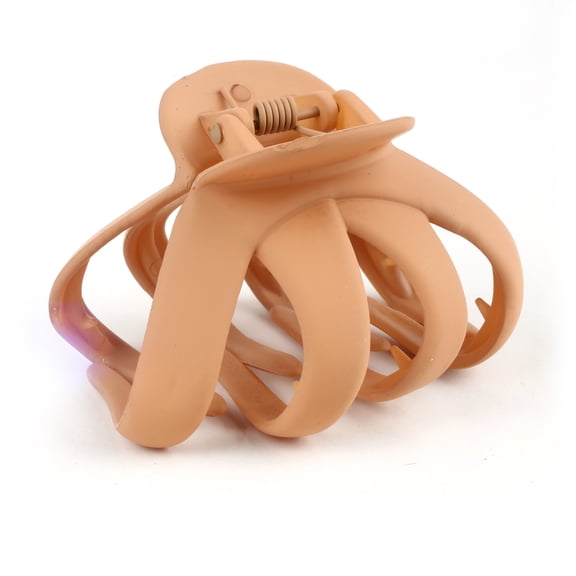 6 PC Brown Color Hair Claw Clip: The Ultimate in Hair Styling! Clips Girl Brand