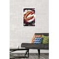 thumbnail image 2 of NBA Cleveland Cavaliers - Maximalist Logo 23 Wall Poster, 14.725" x 22.375" Framed, 2 of 5