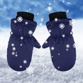 thumbnail image 3 of Kids Winter Ski Gloves Warm Mittens for Boys Girls Outdoor Snow Play Cold Weather, 3 of 3