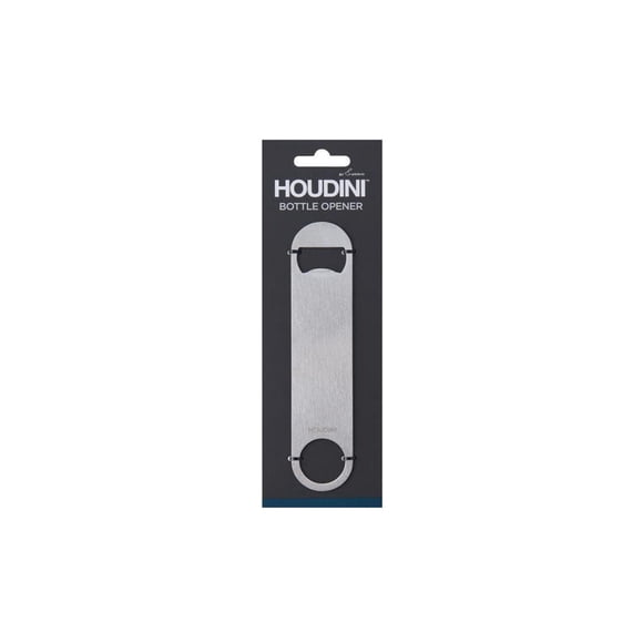 Manual del abridor de botellas Houdini Silver de acero inoxidable