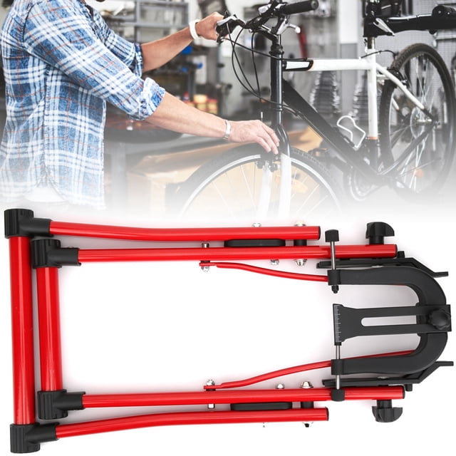 Support de Roue de Vélo Pliant Facile à Utiliser, Support de Roue de Vélo, Jeu pour la Maison et la Mécanique de Groupe