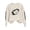 Beige, variant on Crew Neck Sweatshirts Women Rugby Jersey Print Long Sleeve Casual Pullover Tops Women's Sweatshirt Fashion Clothing Purple M