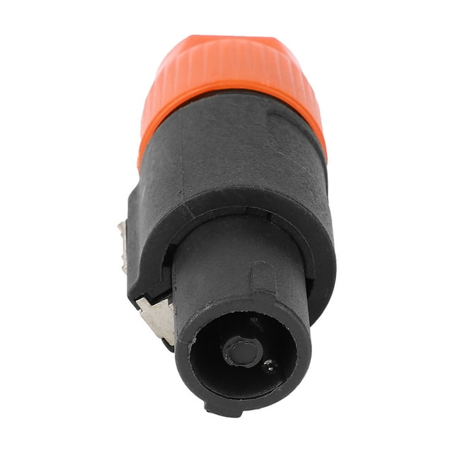 Speakon Plug, Audio Speaker Connector, Widely Used Waterproof Functional Electrical Appliances For Speaker Orange