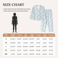 thumbnail image 5 of Uemuo Cute Cat Pattern Womens Pajama Sets,PJ Set for Women,Pajamas for Women Logo,Long Sleeve Pajama Set for Women,Soft Long Sleeve Top With Pants-XX-Large, 5 of 9