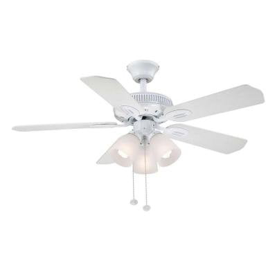 Glendale 42 In White Ceiling Fan Walmart Com