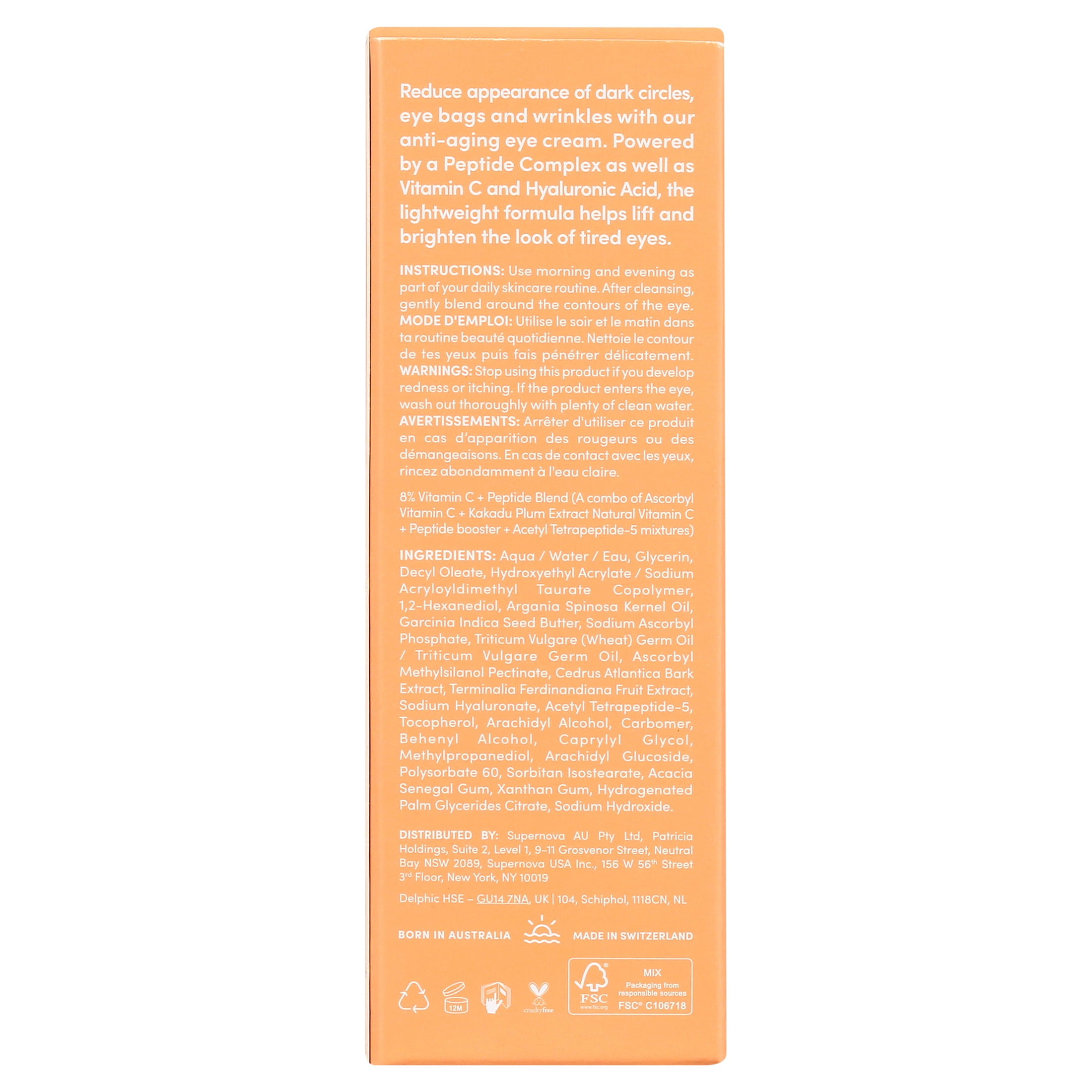 Sand & Sky Anti-Aging Eye Cream, 0.68 oz