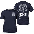 thumbnail image 4 of Personalized EMT Shirt, EMS Shirt, Customized EMS Shirts,EMT Paramedic Uniform Emergency Medical Technician Shirts (DefaultTitle, S), 4 of 8