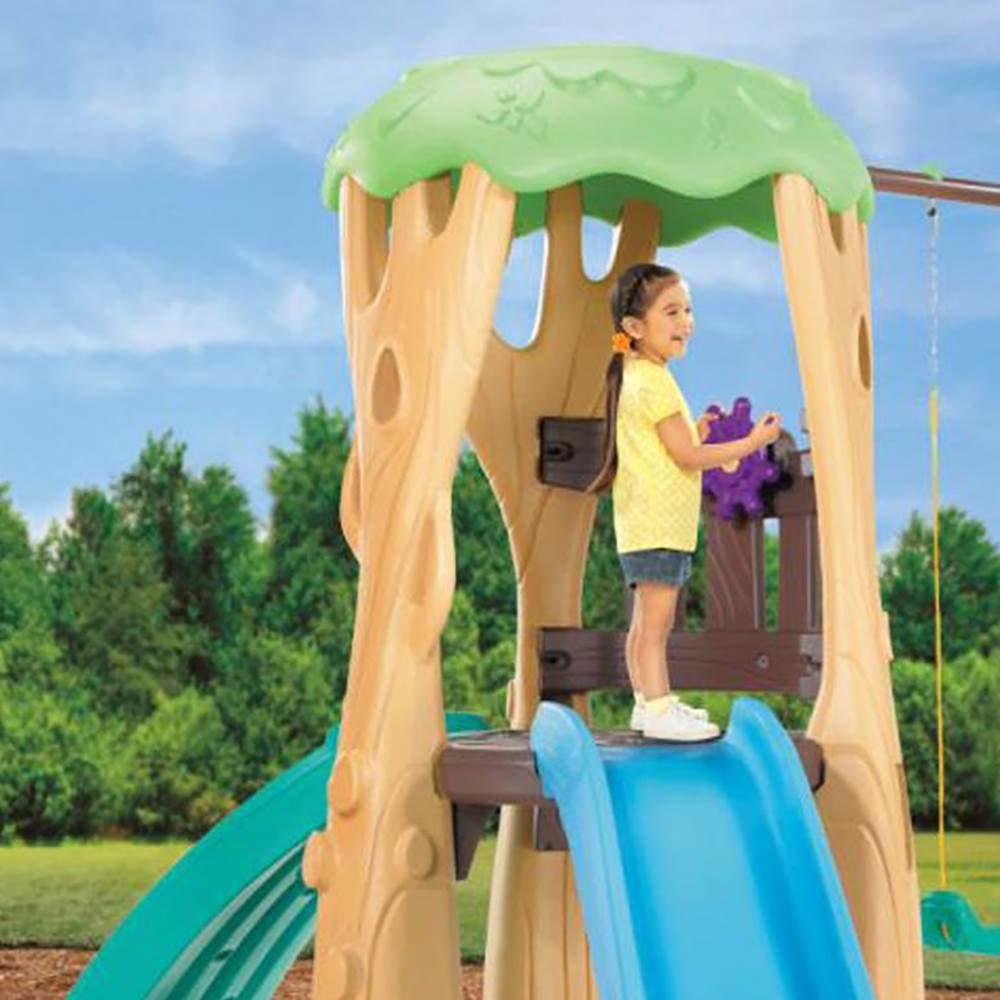 Little Tikes Kids Tree House Outdoor Backyard Playground Climbing
