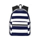 thumbnail image 1 of Easygdp Navy Blue And White Stripes Mochila Casual para Portátil, Mochila para Escuela, Viajes, Negocios, 1 of 6