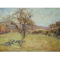 thumbnail image 2 of Guillaumin, Armand 18x14 White Modern Wood Framed Museum Art Print Titled - Landscape, 2 of 4