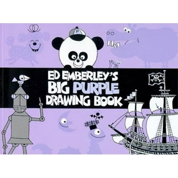 Pre-Owned Ed Emberley's Big Purple Drawing Book (Paperback) 0316234230 9780316234238