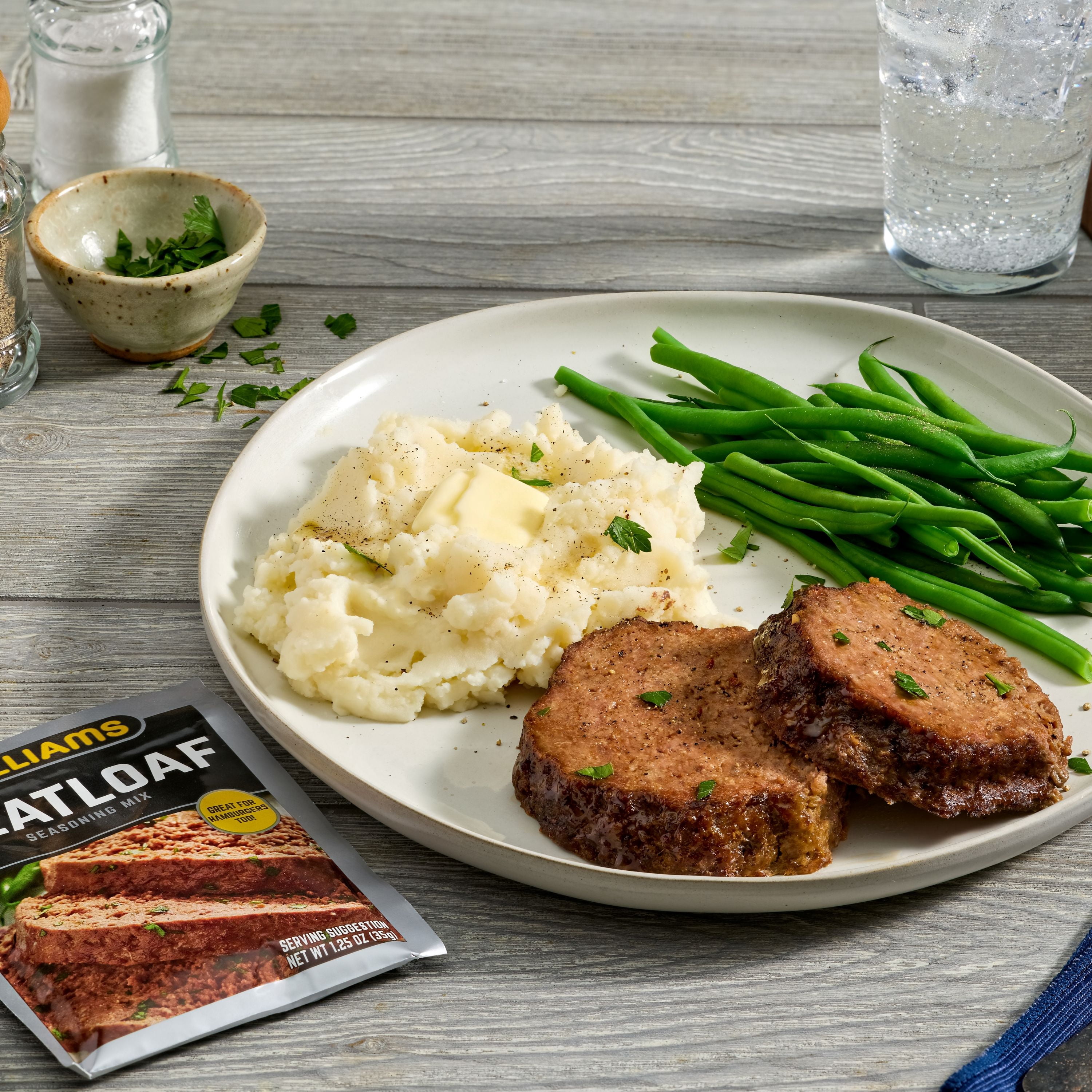 (5 pack) Williams Meatloaf Seasoning Mix, 1.25 oz