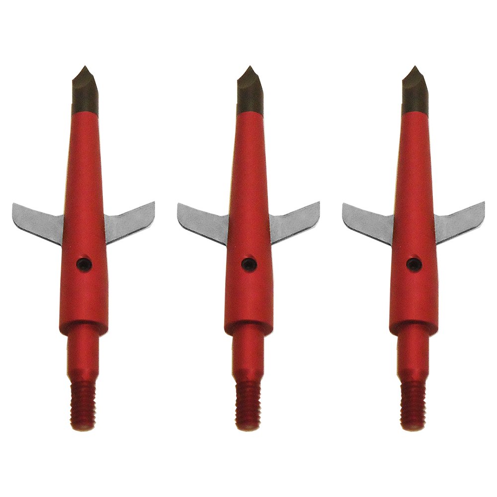 (Pack of 3) Expandable Practice Broadheads by Swhacker, 3Blade 100