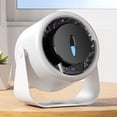 thumbnail image 1 of Qwtwty Ventilateur de Bureau avec Pulvérisation de Décoration Intérieure, Chargement USB, Affichage Numérique, Ventilateur de Circulation Portable, Humidification, Mini Refroidisseur d'Air, 1 of 6