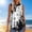 Black, variant on Fznquz Summer Women's Tank Tops Black Floral Casual Tanks Loose Fit Cute Tunic Tank Tops