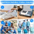 thumbnail image 4 of BSMKD 20 Piezas Bolsas de Almacenamiento al Vac&iacute;o con Bomba El&eacute;ctrica, Bolsas de Compresi&oacute;n que Ahorran Espacio, Almacenamiento Reutilizable para Ropa, Almohadas y Edr, 4 of 8