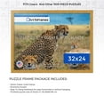 thumbnail image 2 of ArtToFrames 32x24 Inch - 81.28x60.96 CM Gold Puzzle Frame for 1500 piece Puzzles.1.25 Inch Custom MDF Puzzle Frames, Classic Gold - Comes with Economy Acrylic, 2 of 6