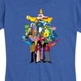 thumbnail image 3 of The Beatles - Yellow Submarine Collage - Women's Short Sleeve Graphic T-Shirt, 3 of 6