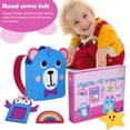 thumbnail image 2 of HOOWIFFY 2Pcs Felt Sewing Kit For Kids Diy Projects Multi Colored 11 8X7 9X0 6In, 2 of 5