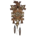 thumbnail image 1 of Quartz Cuckoo Clock 5-leaves, bird, with music, 1 of 1