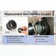 thumbnail image 4 of Garbage Disposal Parts For Insinkerator 75499 Flex Coupler Garbage Disposal 75499 Flex Coupler Replacement Parts, 4 of 5